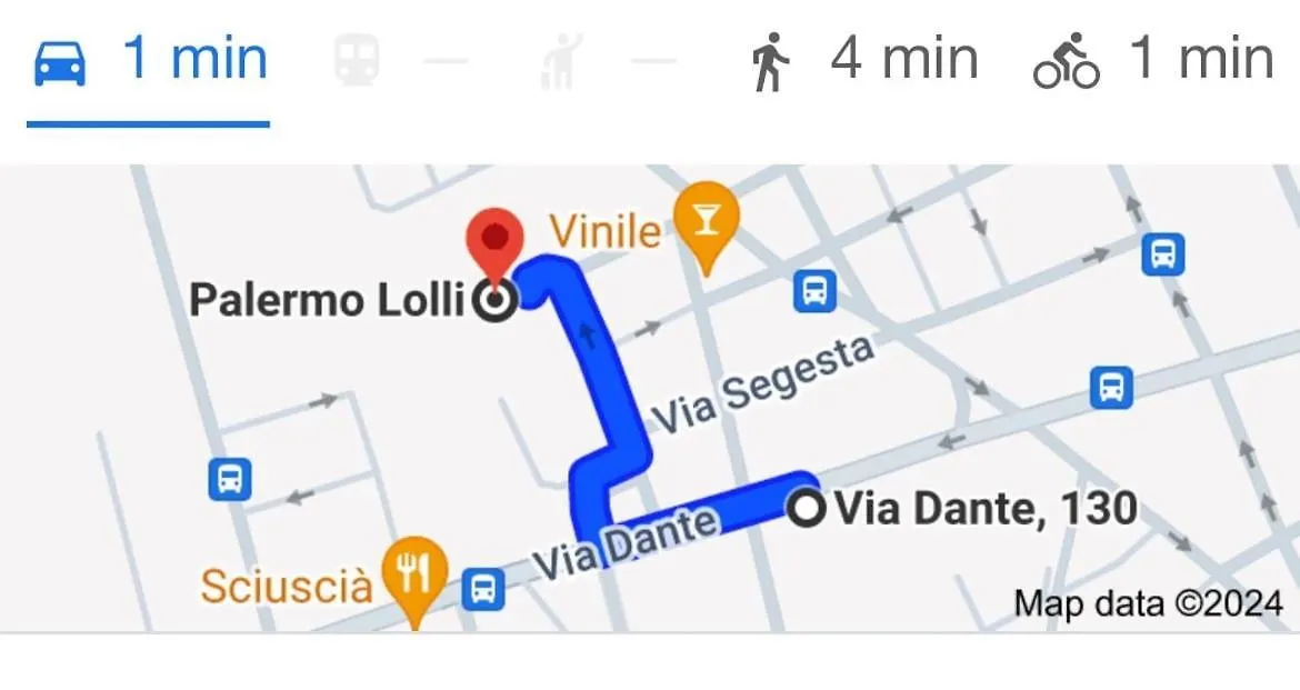 Elvira Studio Flat,Via Dante,Near Lolli Station Palermo Appartamento